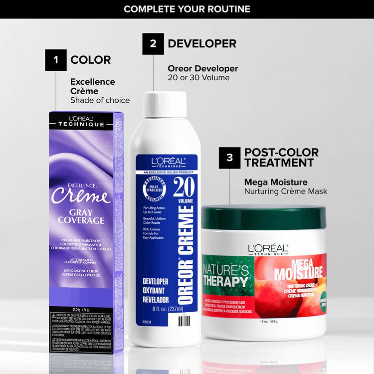 4.4 Dark Coppery Brown Permanent Creme Hair Color