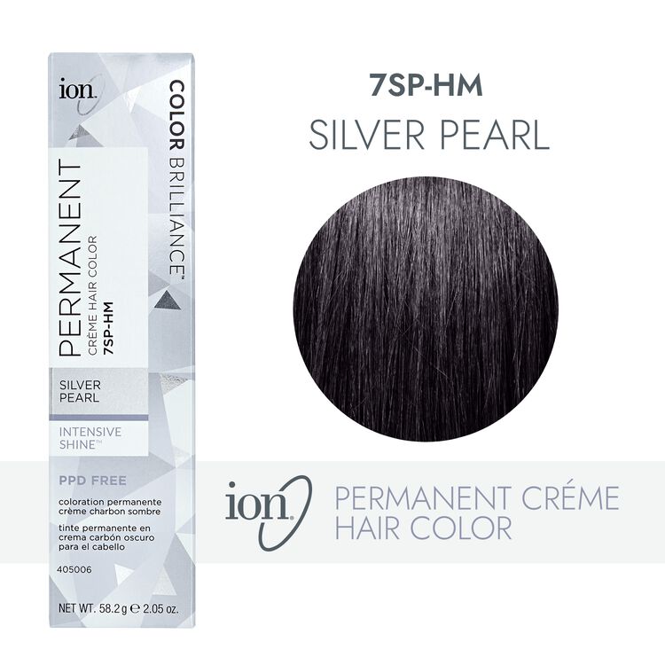 Ion 7SP-HM Silver Pearl Permanent Creme Hair Color by Color Brilliance |  Permanent Hair Color | Sally Beauty