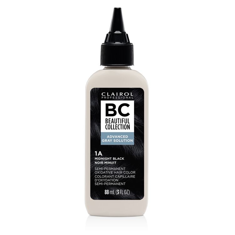 1A Midnight Black Semi Permanent Hair Color