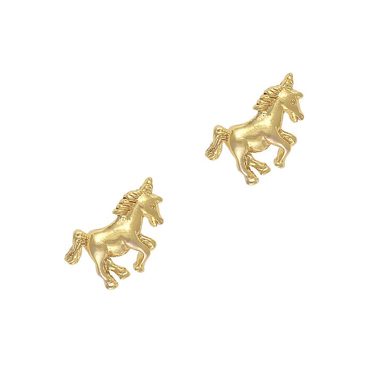 Nail Art Charms Unicorn Charm Gold