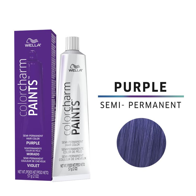 Wella Color Charm Paints Purple Semi Permanent Hair Color Wella Color Charm Paints Purple Semi Permanent Hair Color
