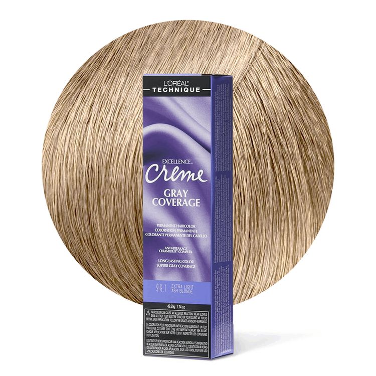 9X.1 Extra Light Ash Blonde Permanent Creme Hair Color
