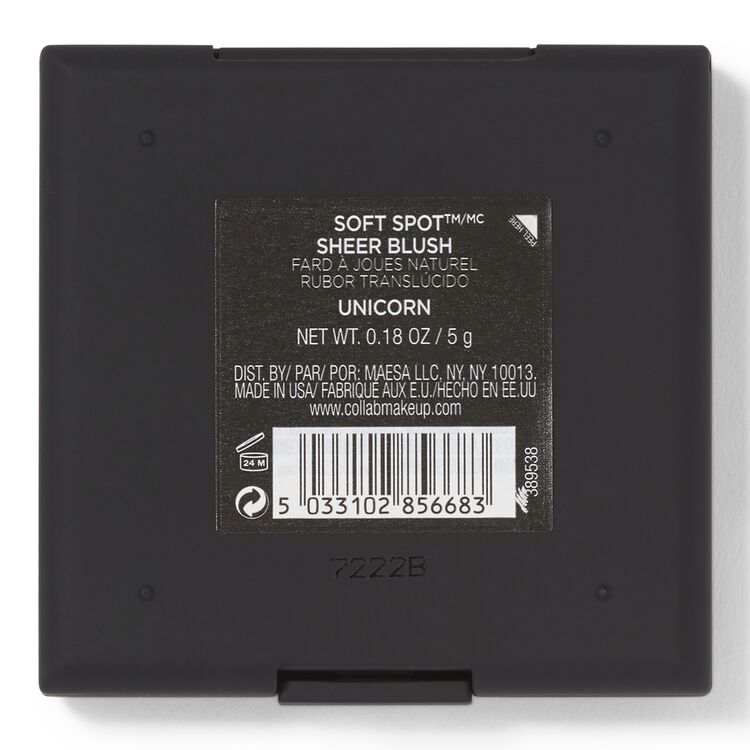 Soft Spot Sheer Blush Unicorn