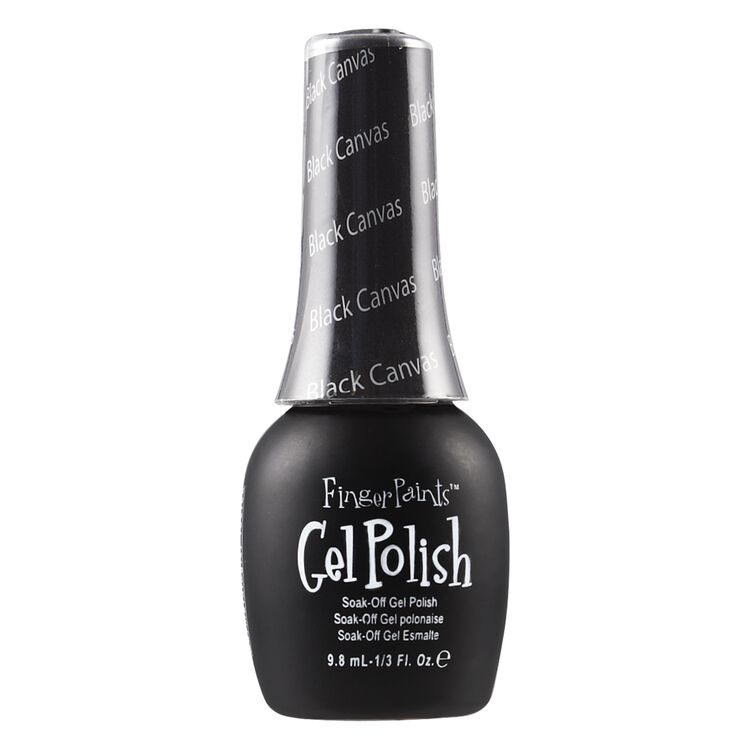 Black Canvas Gel Polish