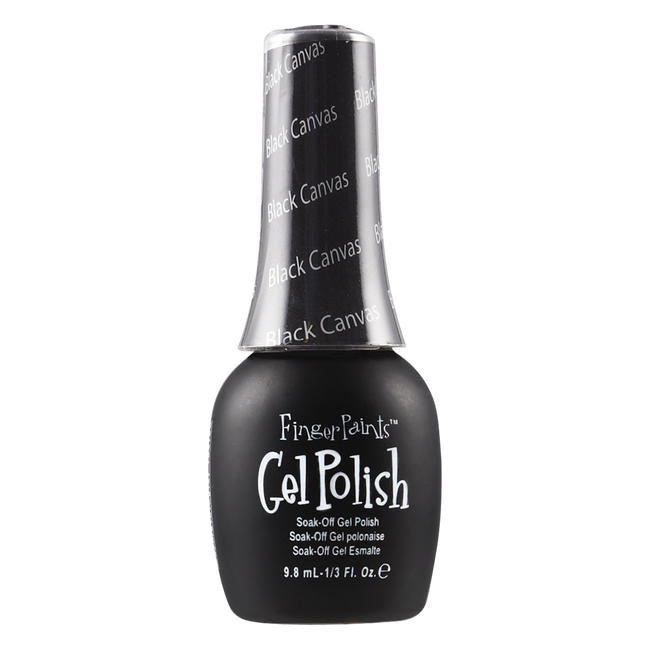 FingerPaints Black Canvas Gel Polish Gel Polishes