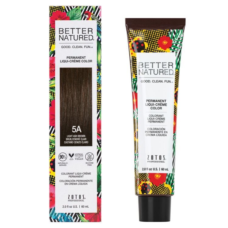 5A Light Ash Brown Permanent Liqui-Crème Hair Color