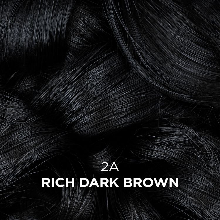 2A Rich Dark Brown Semi Permanent Hair Color