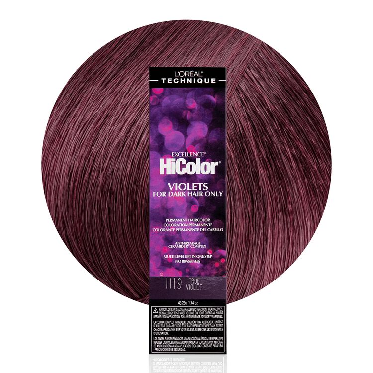 H19 True Violet Permanent Hair Color