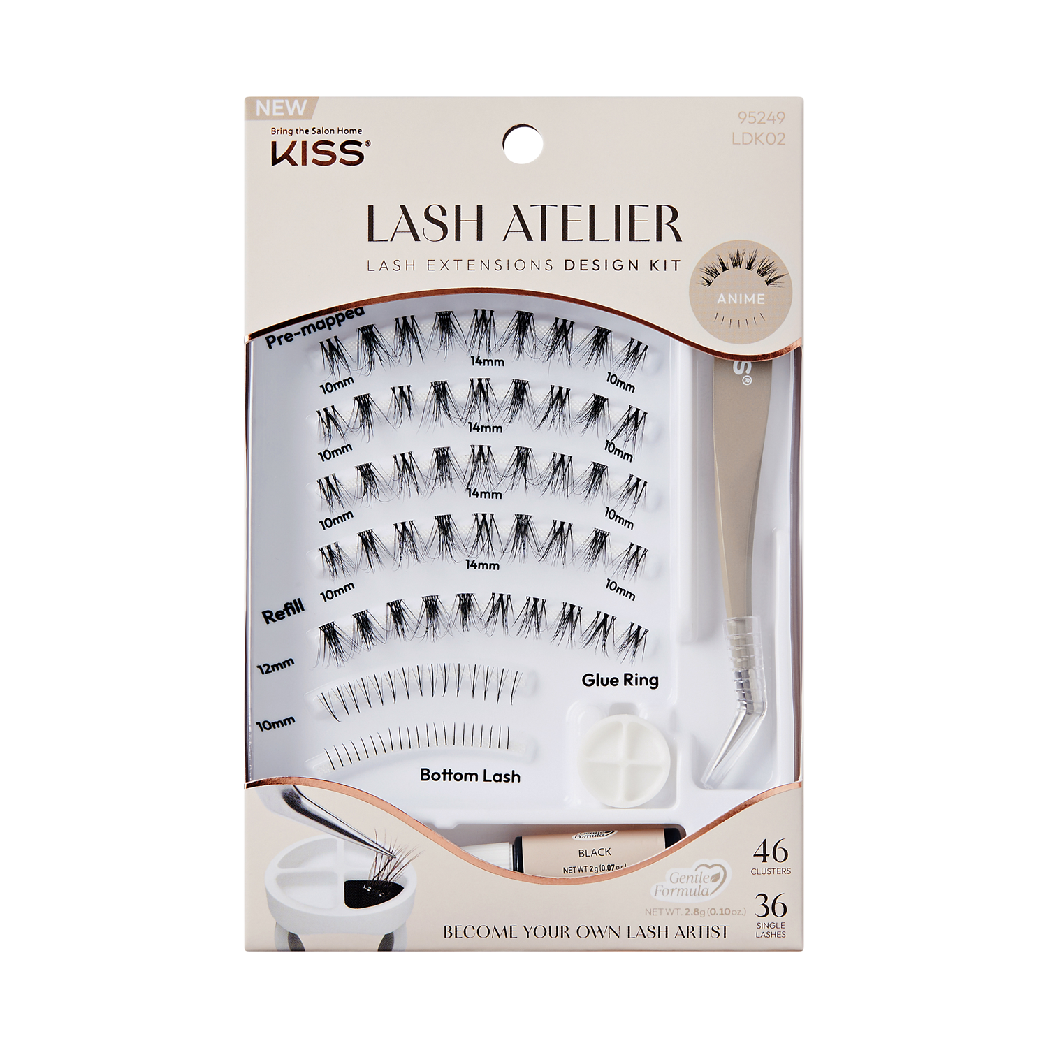 KISS Anime Lash Design Kit