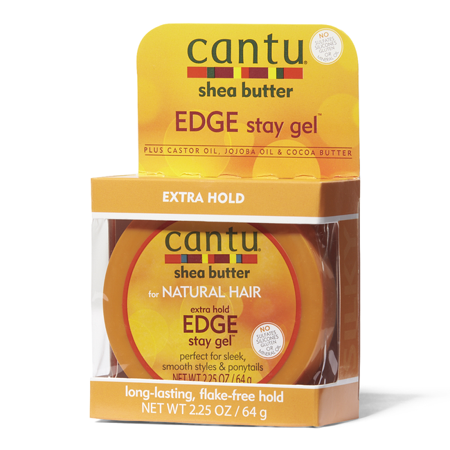 Cantu Shea Butter For Natural Hair Extra Hold Edge Stay Gel