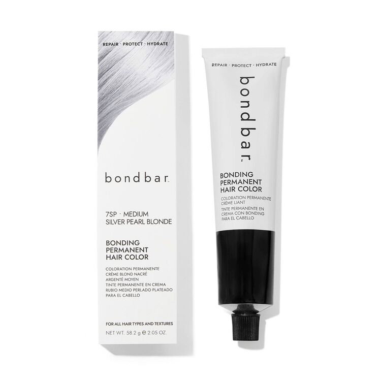 7SP Medium Silver Pearl Blonde Bonding Permanent Crème Hair Color
