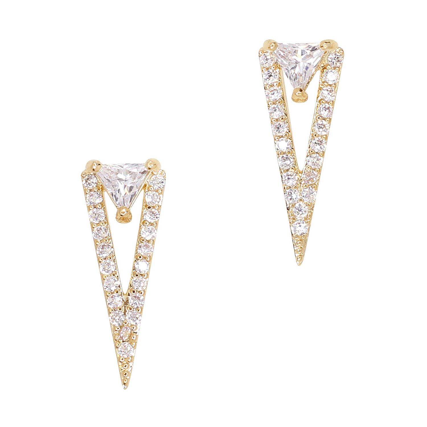 Daily Charme Triangle Zircon Charm - Thumbnail 3