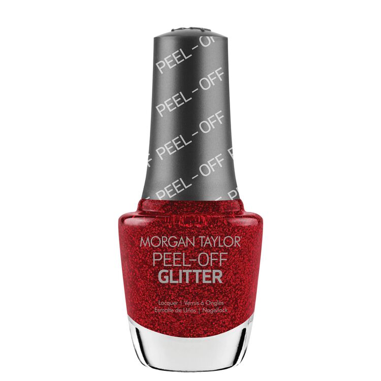Rare As Rubies Peel-Off Glitter Nail Lacquer