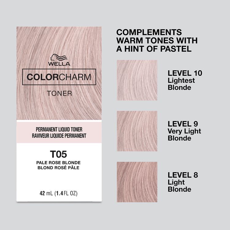 Pale Rose Permanent Liquid Toner