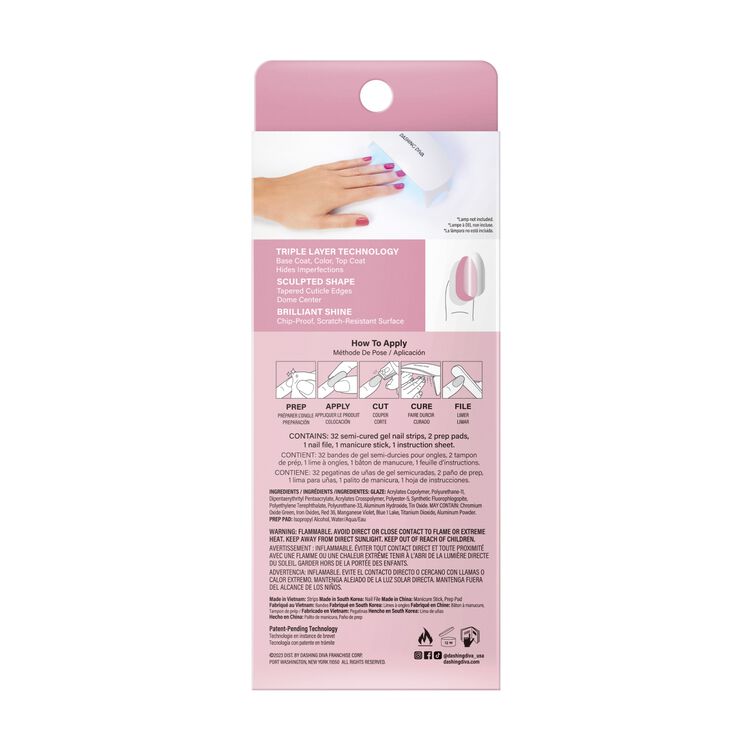 Glaze Art Semi-cured Gel - Ballerina Blush