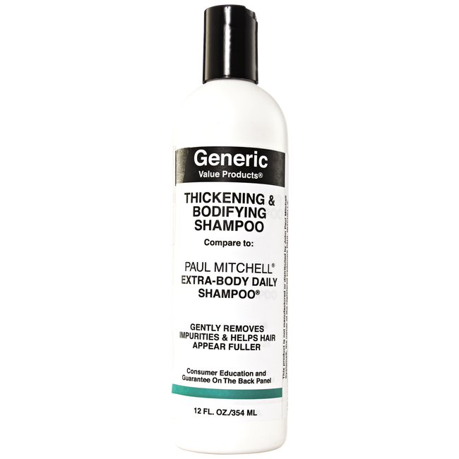 Generic Value Products Thickening Bodifying Shampoo Compare To Paul Mitchell Extra Body Daily Shampoo Shampoo Sally Beauty