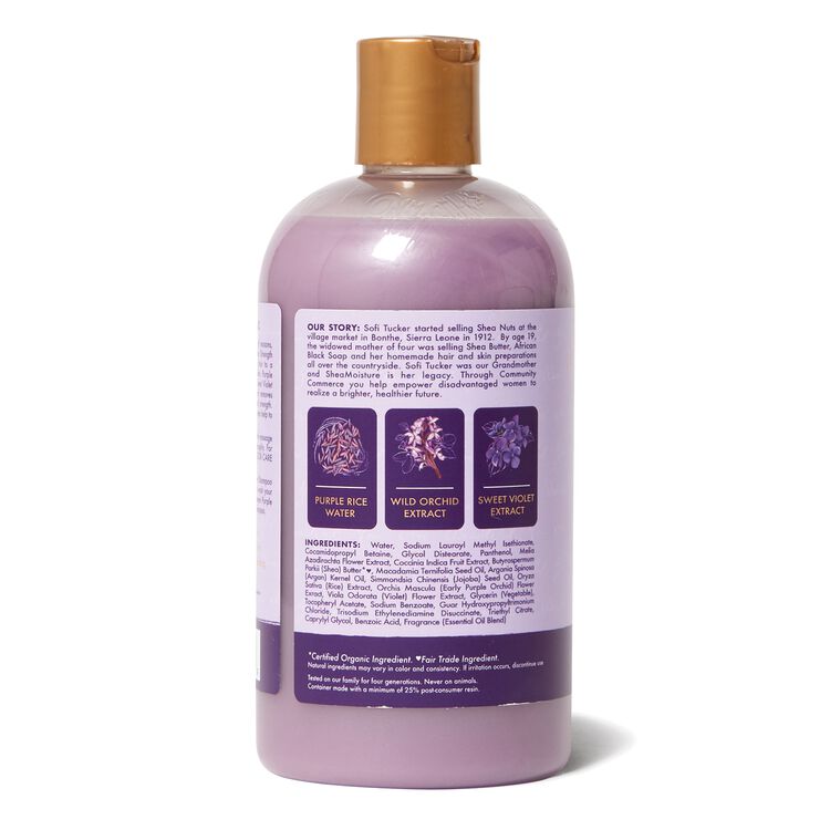 Shea Moisture Strength Color Care Shampoo By Purple Rice Water