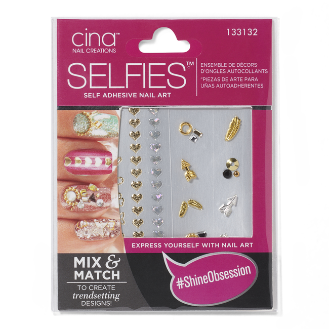 Cina Nail Creations Shineobsession Self Adhesive Nail Art By