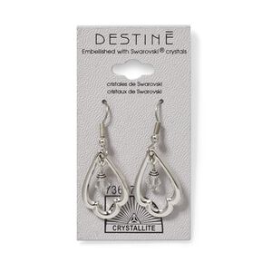 Destine Trefoil Dangle Earrings