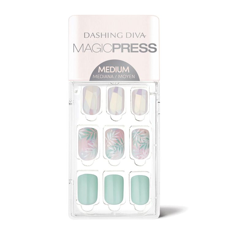 Magic Press on Nails Stay Palm - Medium