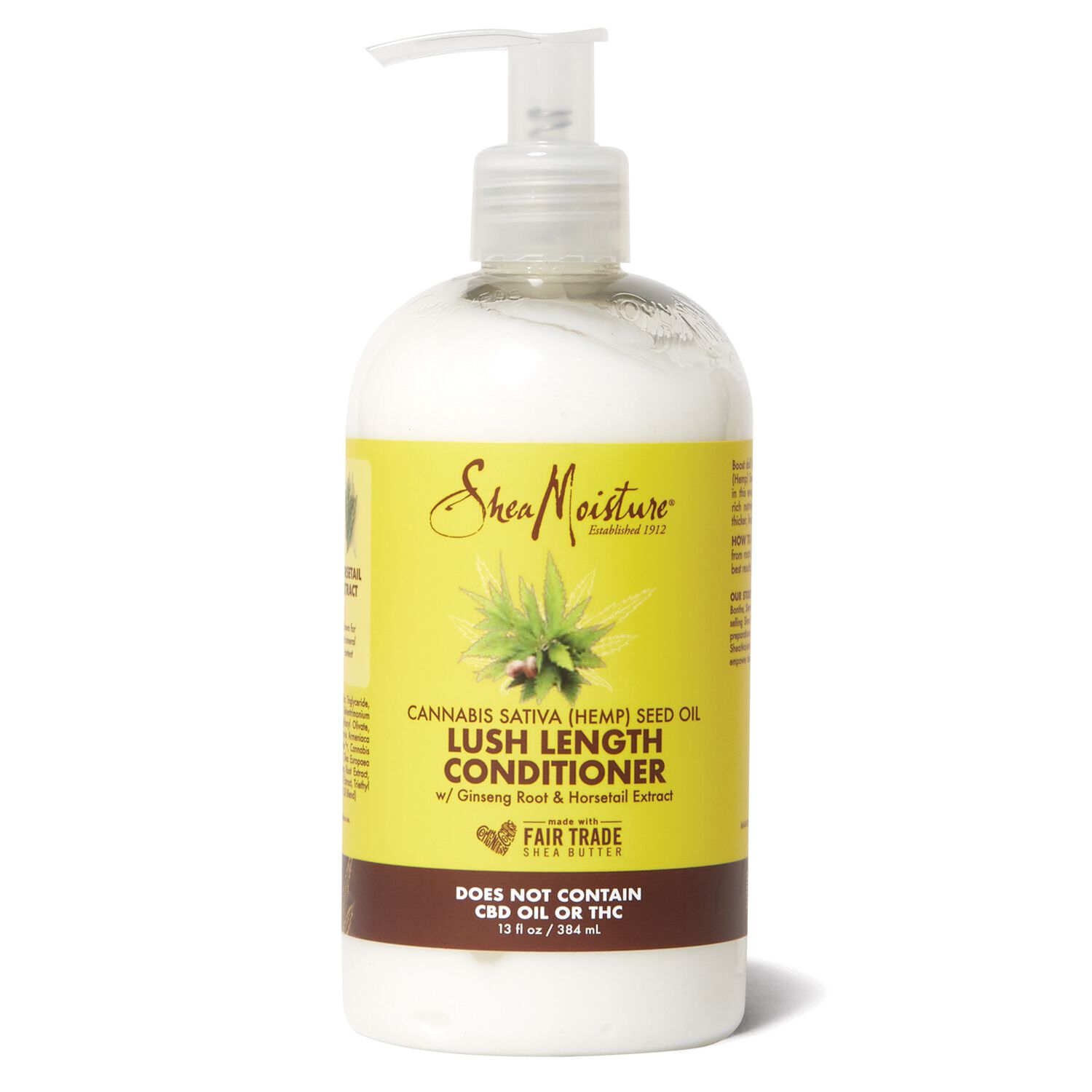 Shea Moisture Lush Length Conditioner by Cannabis Sativa (hemp) Seed