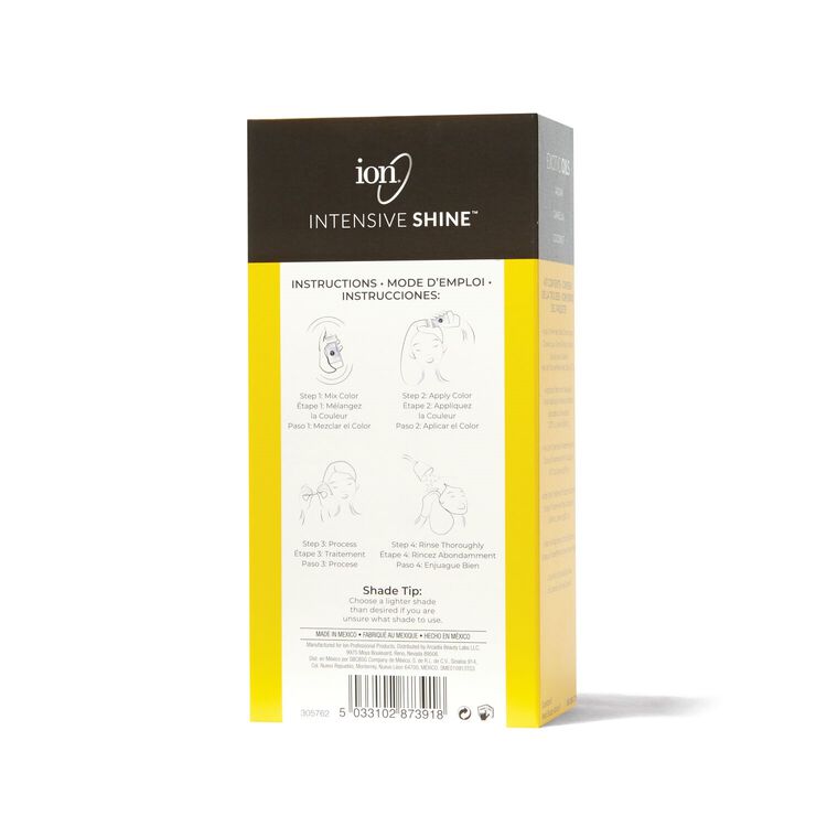 ion Intensive Shine Hair Color Kit Cool Medium Blonde 7NV | Hair Color ...