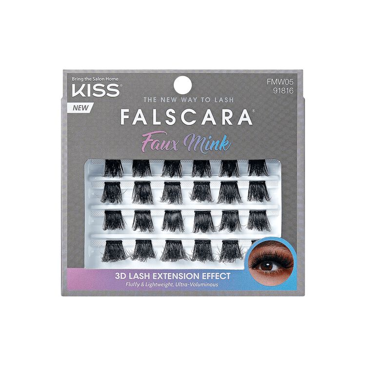 Falscara Faux Mink False Eyelash Extension Wisps Multipack