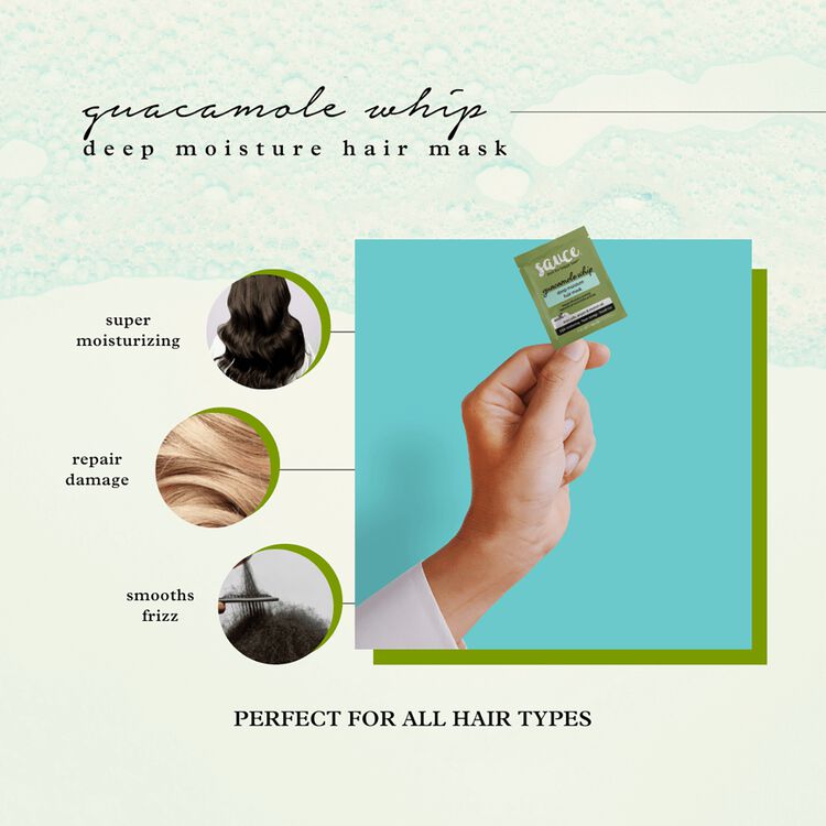 Guacamole Whip Deep Moisture Hair Mask Packette