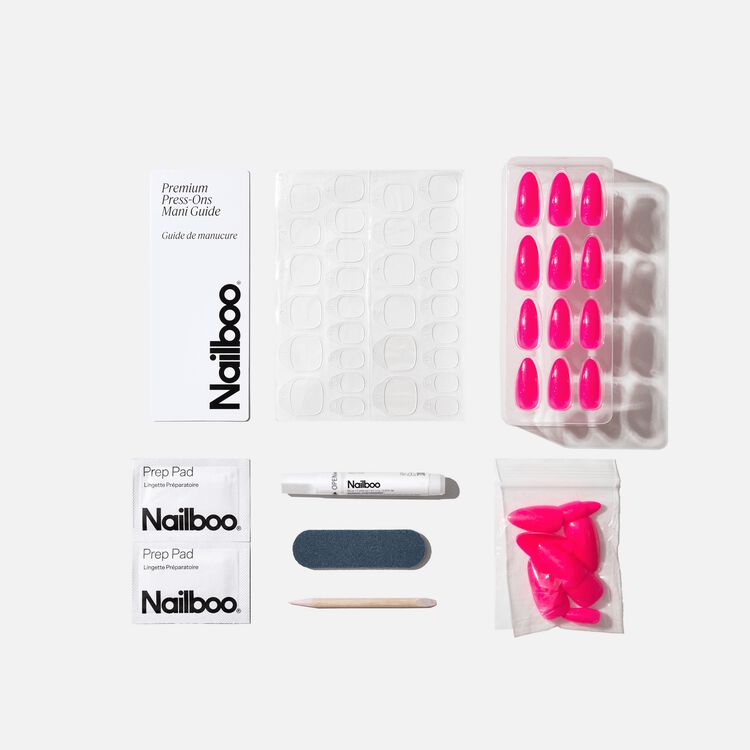 Pink Lemonade Premium Press On Nails