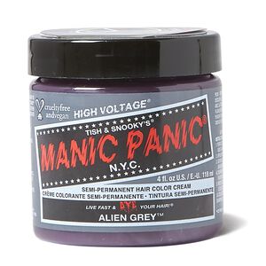 Alien Grey Semi Permanent Cream Hair Color