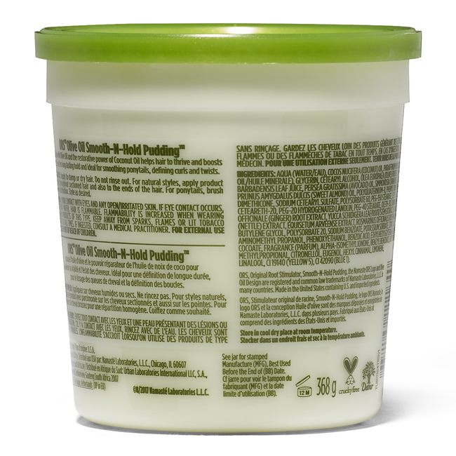 Organic Root Stimulator Olive Oil Smooth N Hold Pudding