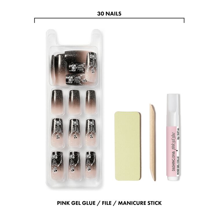 Nailbliss Gel Nails Midnight Marrow