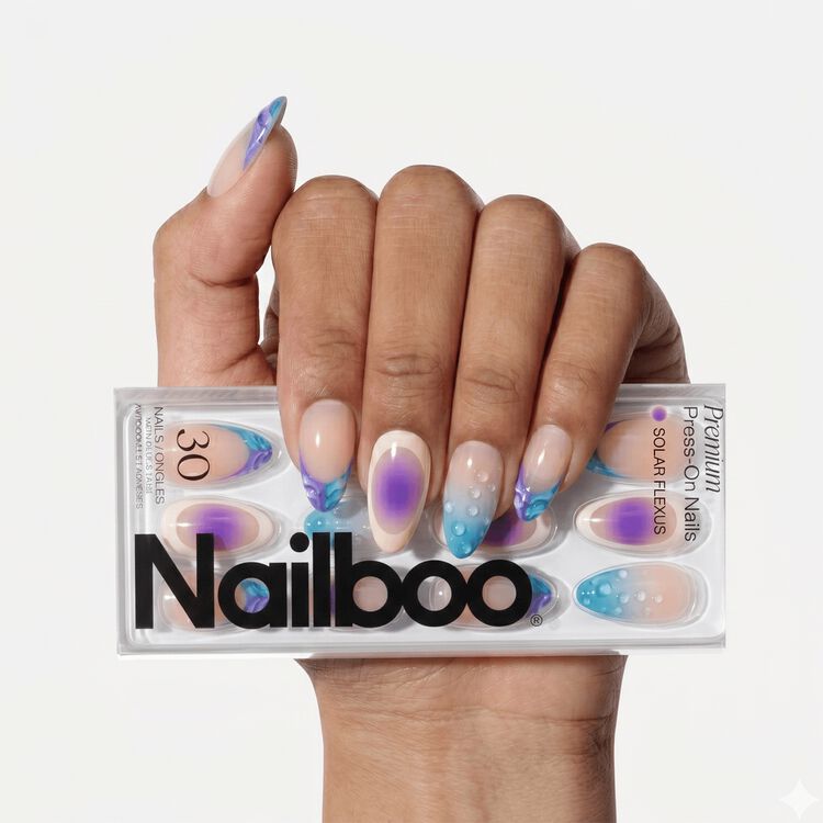 Solar Flexus Premium Press On Nails