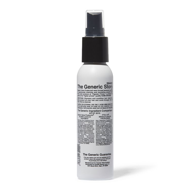 Blonde Leave In Treatment Compare To It S A 10 Miracle Leave In