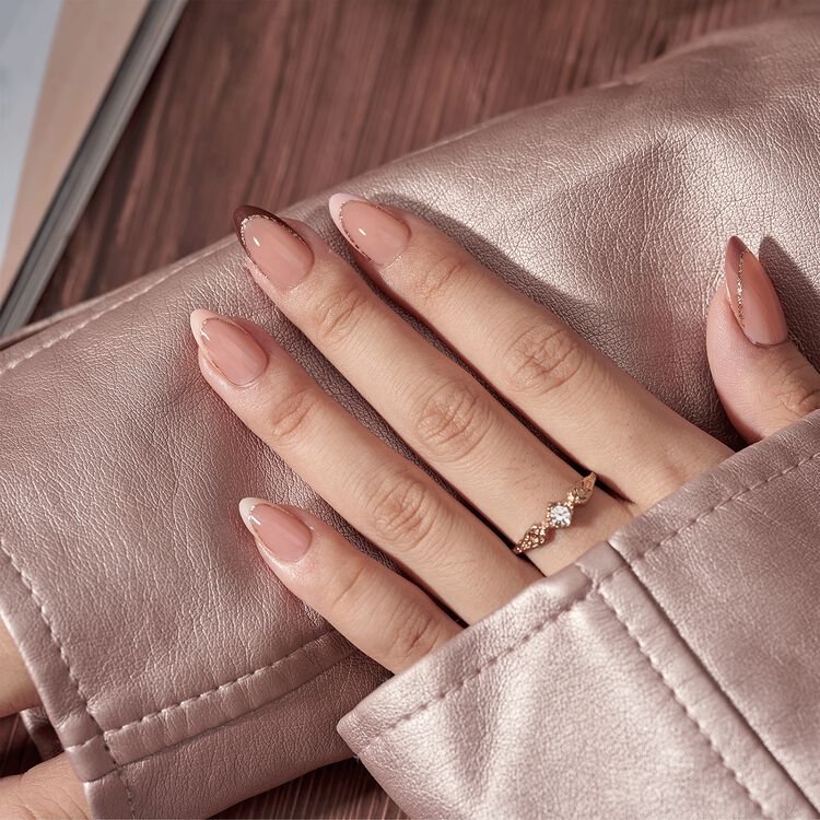 XCOATTIPS® French Nail Kit - Nude French Short Almond