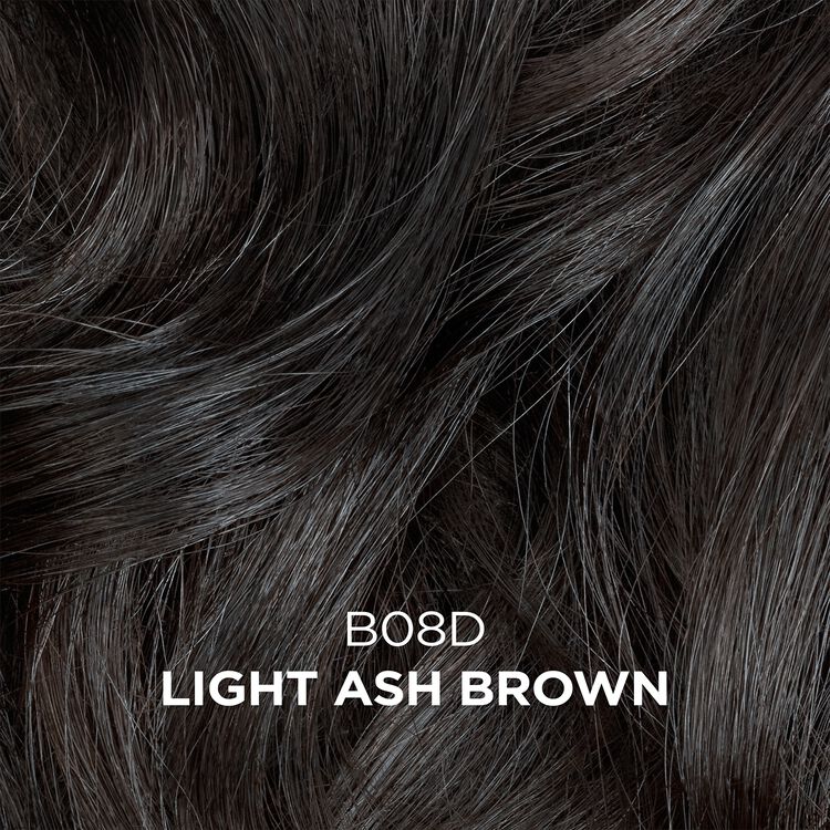 B08D Light Ash Brown Semi Permanent Moisturizing Hair Color