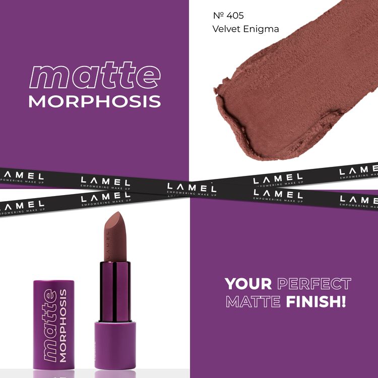Powder Matte Lipstick MATTEmorphosis Velvet Enigma