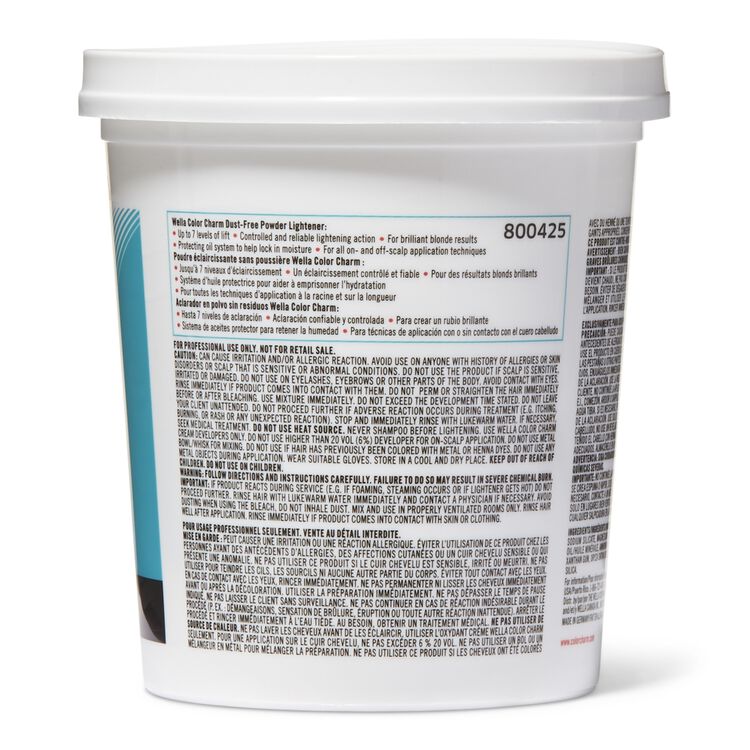 Wella Powder Lightener Tub By Color Charm Lightener Sally Beauty