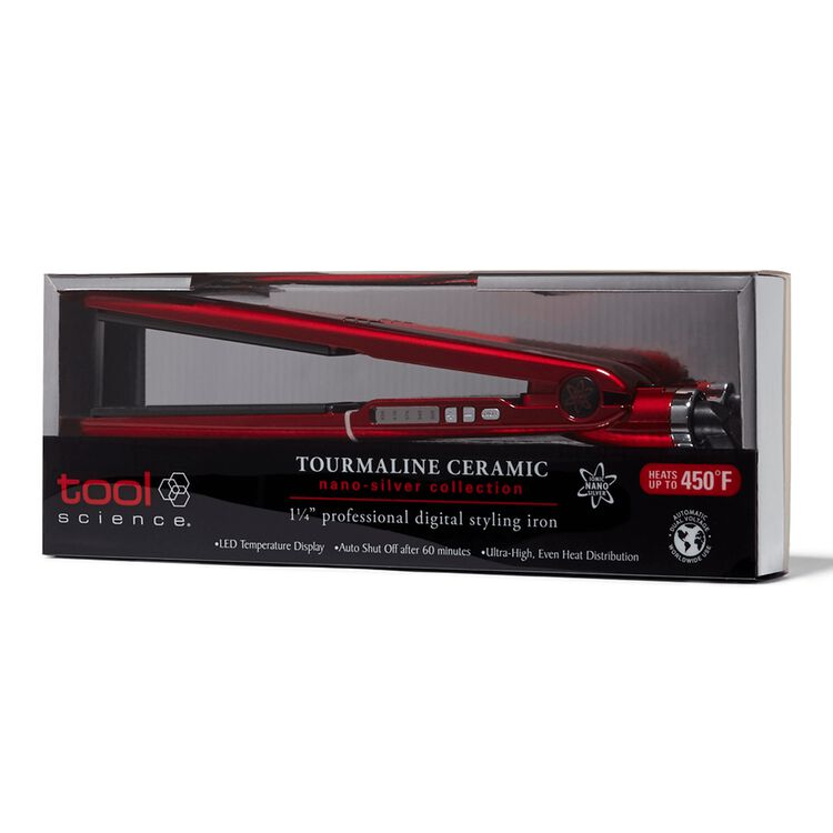 Digital Nano Silver Flat Iron 1 1 4 In By Tool Science Flat Irons Sally Beauty