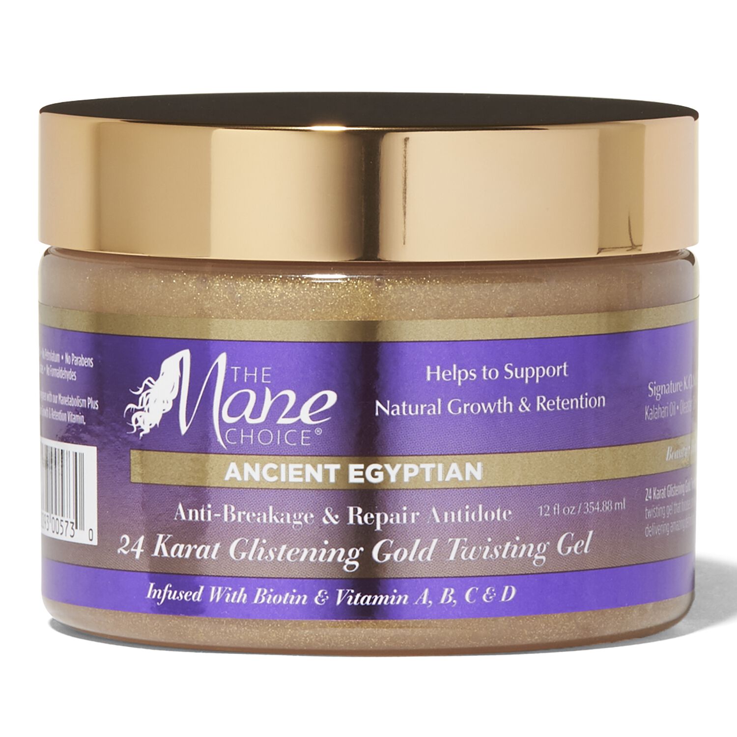The Mane Choice Ancient Egyptian 24 Karat Glistening Twisting Gel