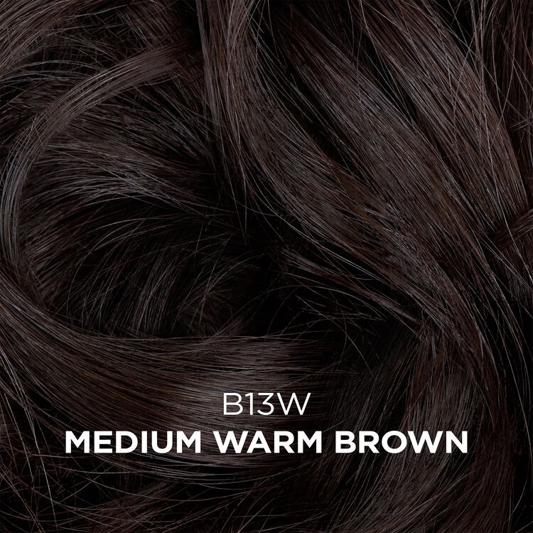 B13W Medium Warm Brown Semi Permanent Moisturizing Hair Color