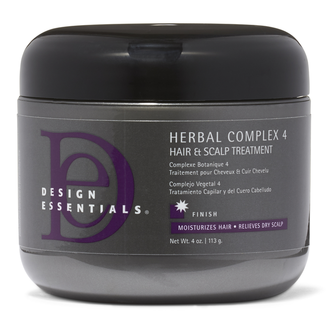 Design Essentials Herbal Complex 4 Hair Scalp Treatment Textured 