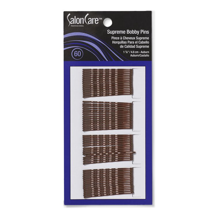 Professional Supreme Auburn Bobby Pins 60 Ct