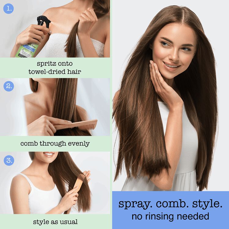 Tzaziki Taming Spray Leave-In Conditioner and Detangler