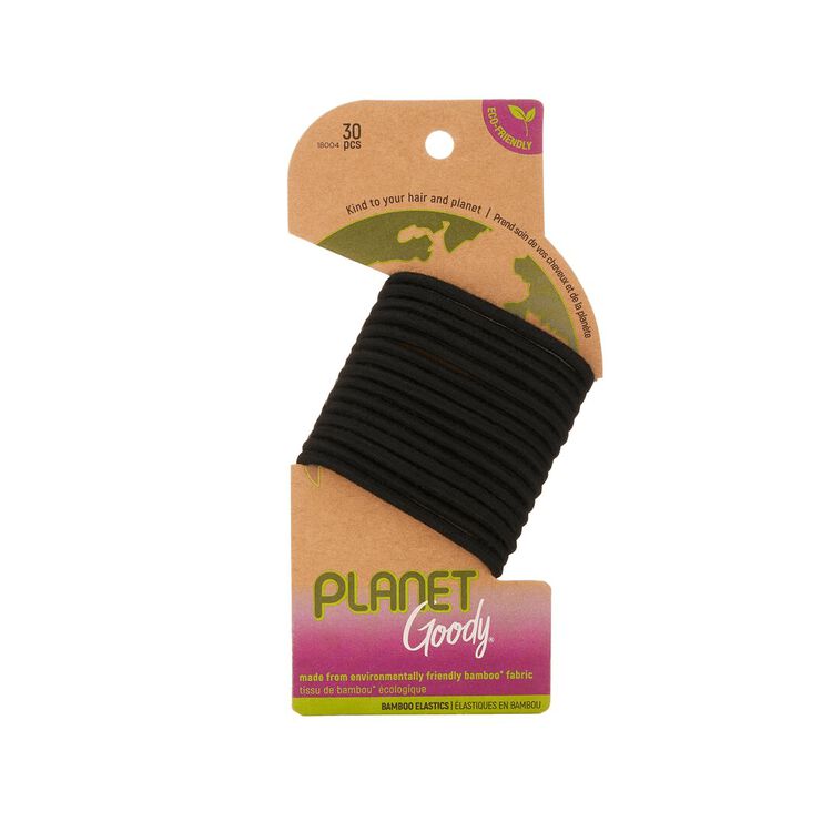 Black Bamboo Elastics 30 Count