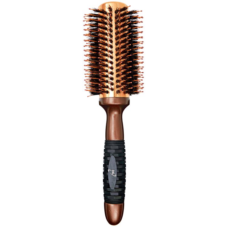 Coppery Aluminum Thermal Round Brush