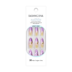 Gel Nail Effects Lavender Sensation