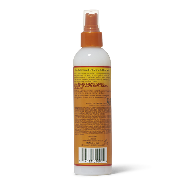 Cantu Shea Butter For Natural Hair Coconut Oil Shine And Hold Mist