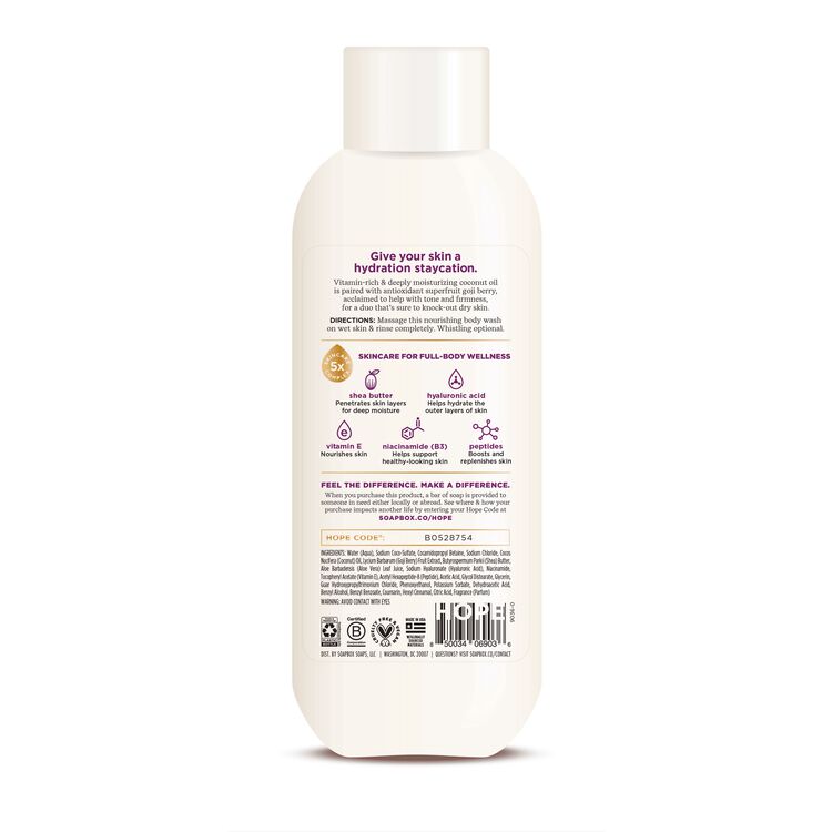 Coconut + Goji Berry Nourishing Body Wash