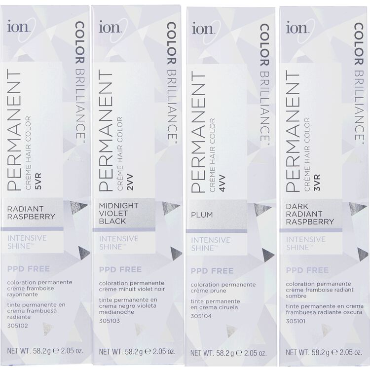 Ion 3vr Dark Radiant Raspberry Permanent Creme Hair Color By Color